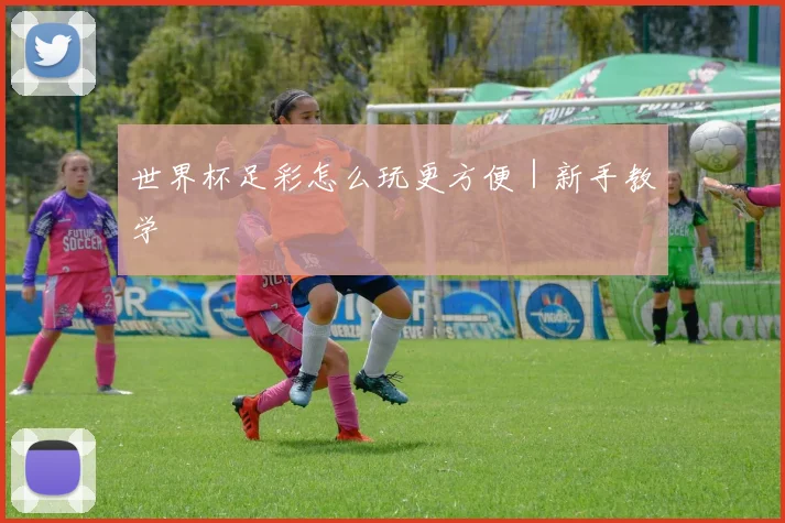 世界杯足彩怎么玩更方便｜新手教学