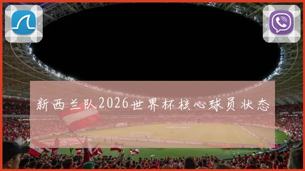 新西兰队2026世界杯核心球员状态